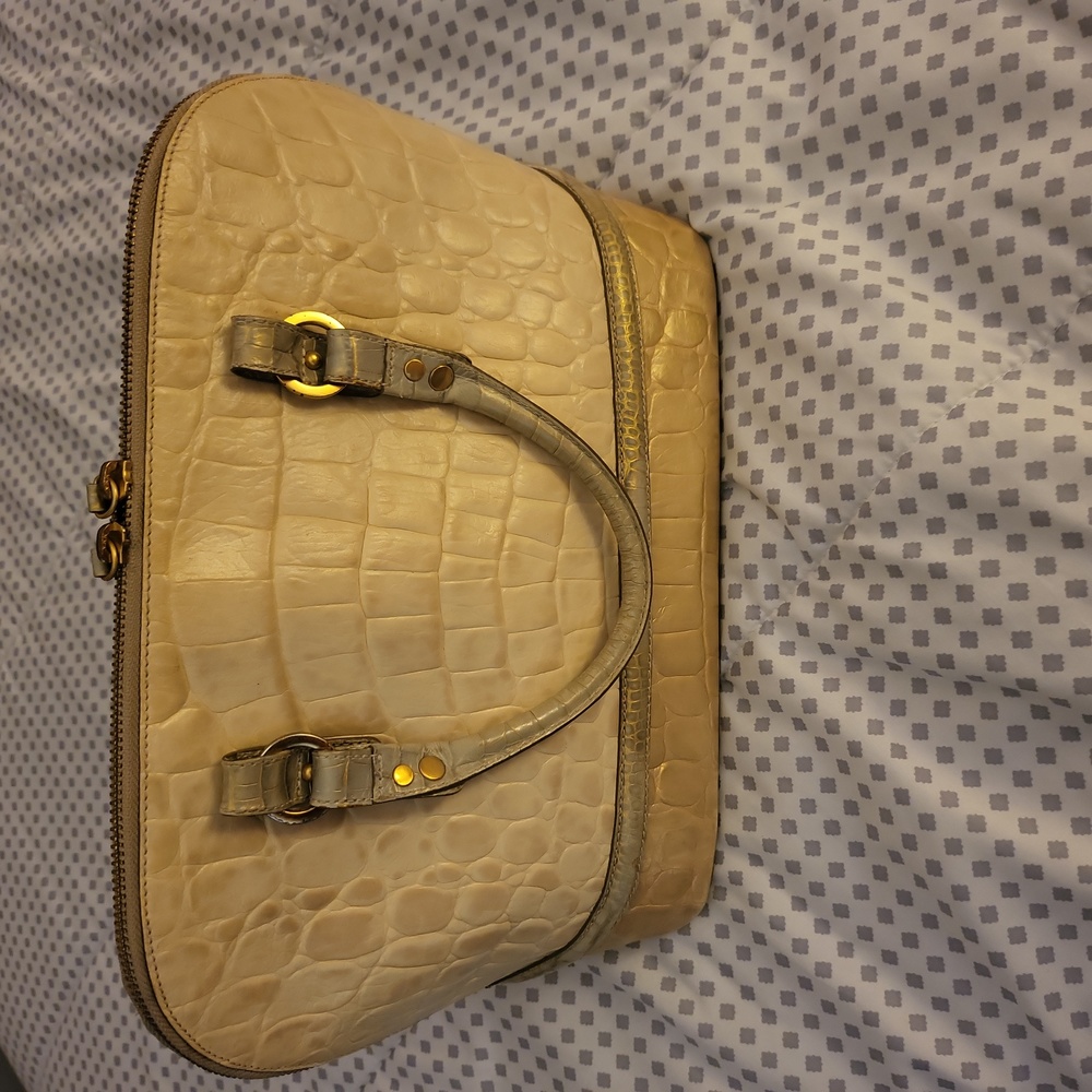 Brahmin leather satchel